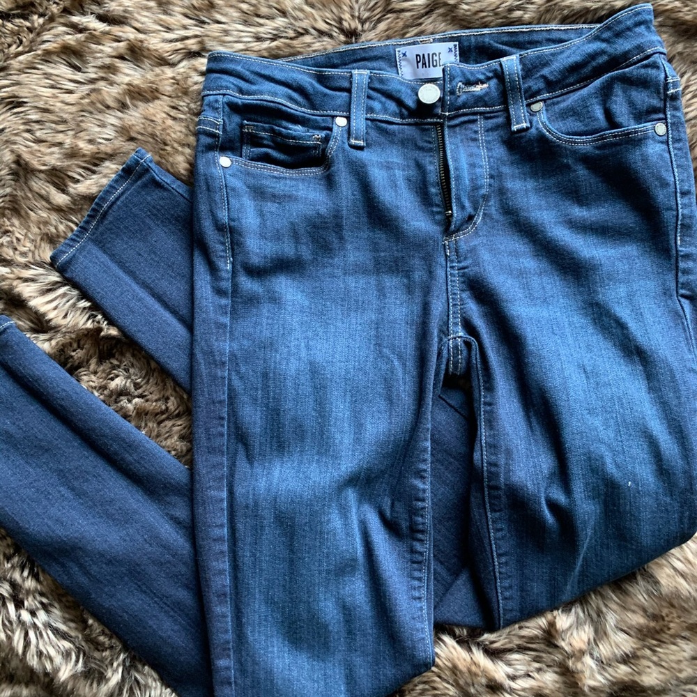 Paige dark jeans 28